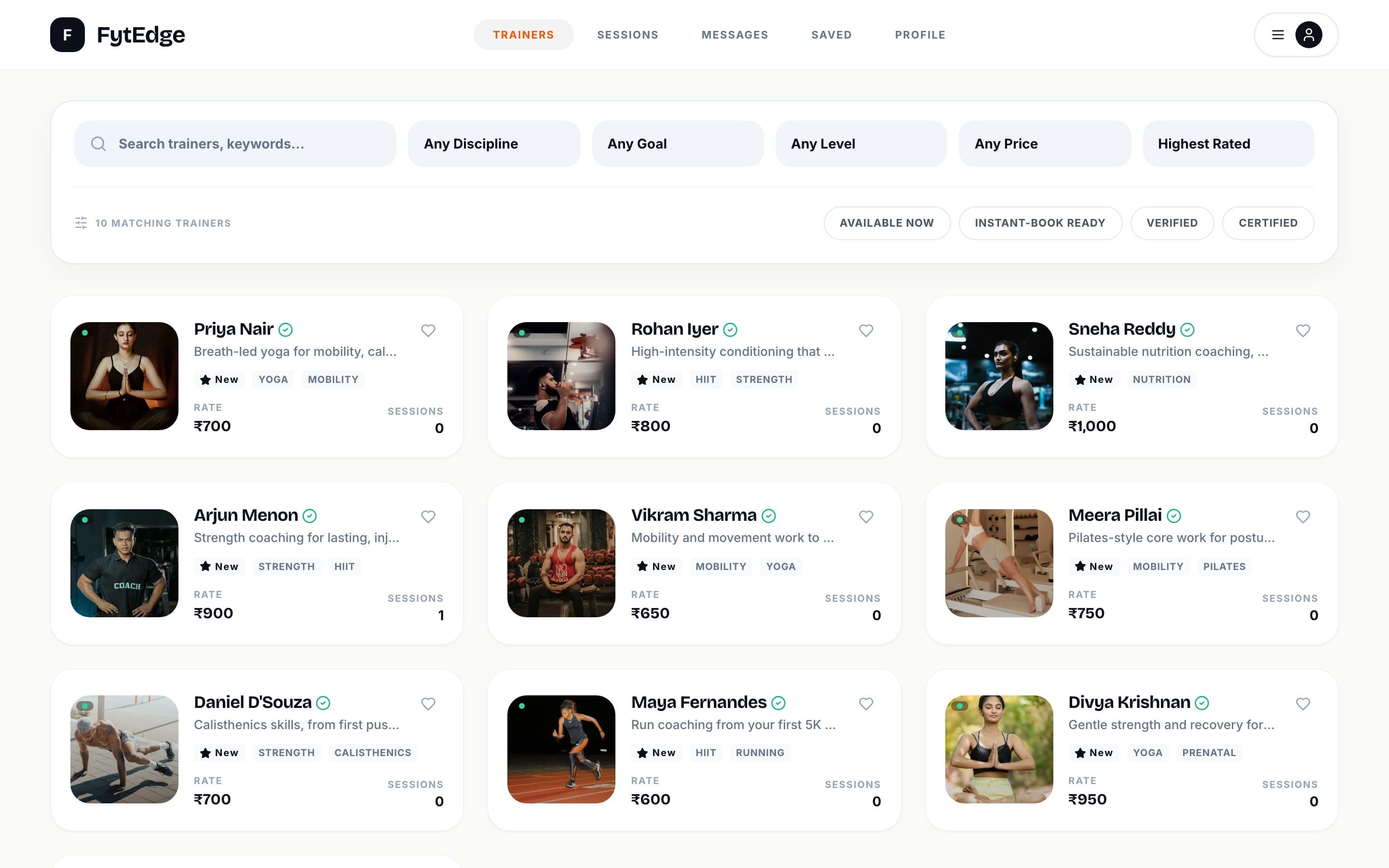 FytEdge — coaching platform, pre-launch